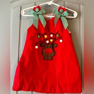 Red Reindeer dress